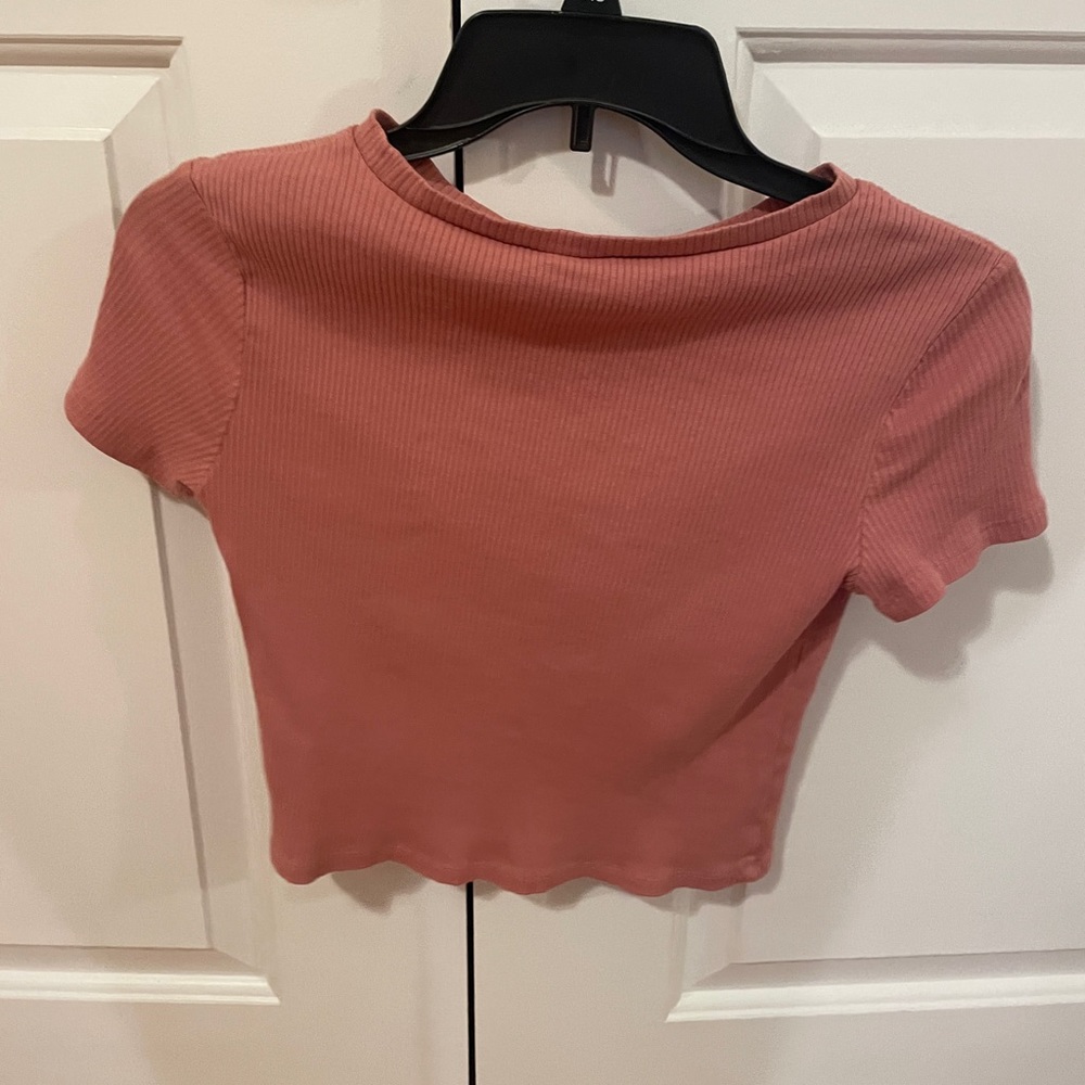 Blush Pink Crop Top